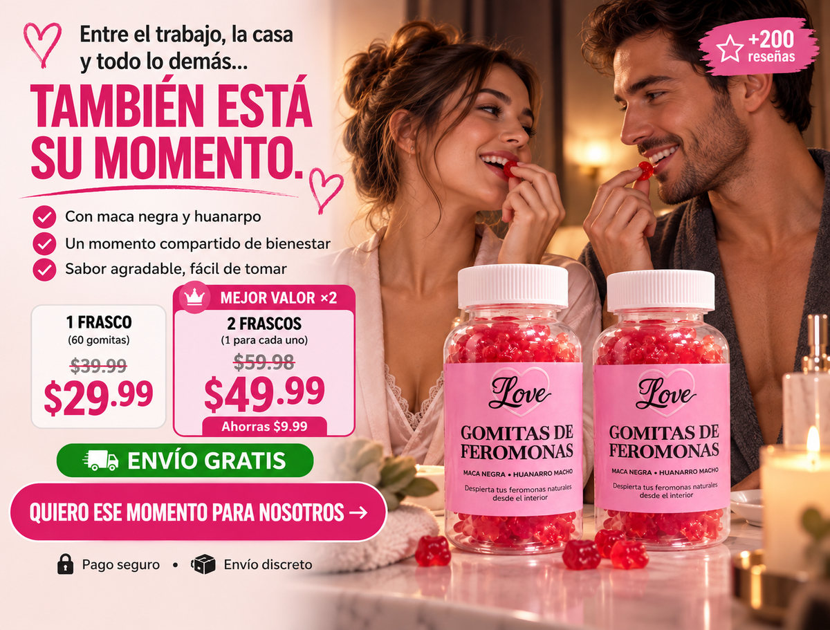 Gomitas de feromonas love
