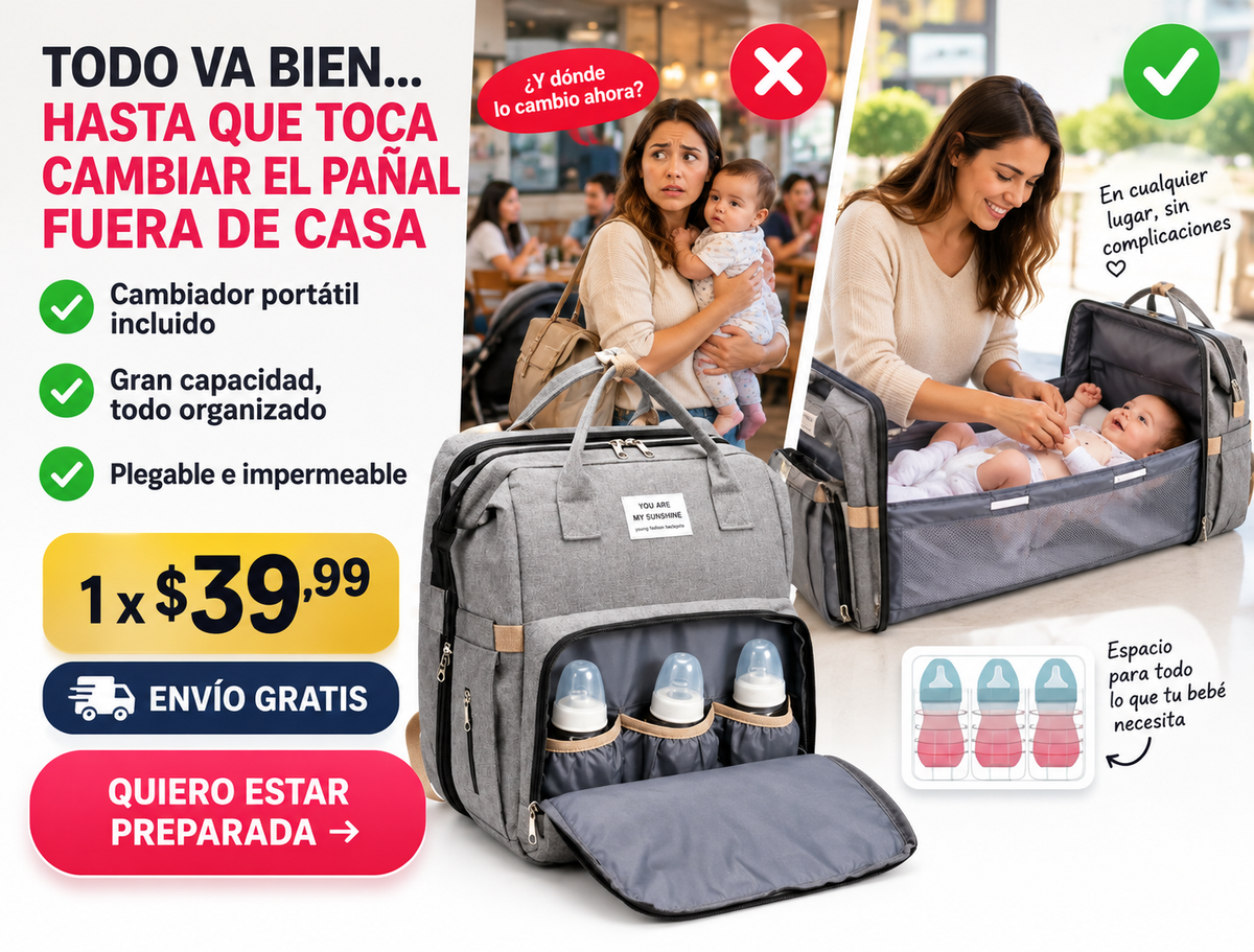 Mochila panalera con combinador