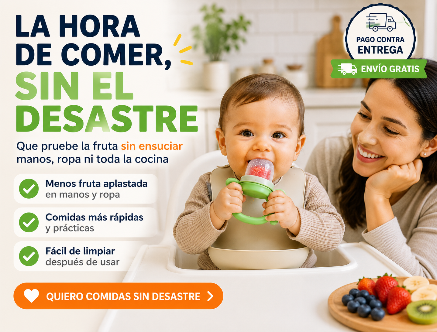 Chupete Chupon De Frutas Para Bebe 2