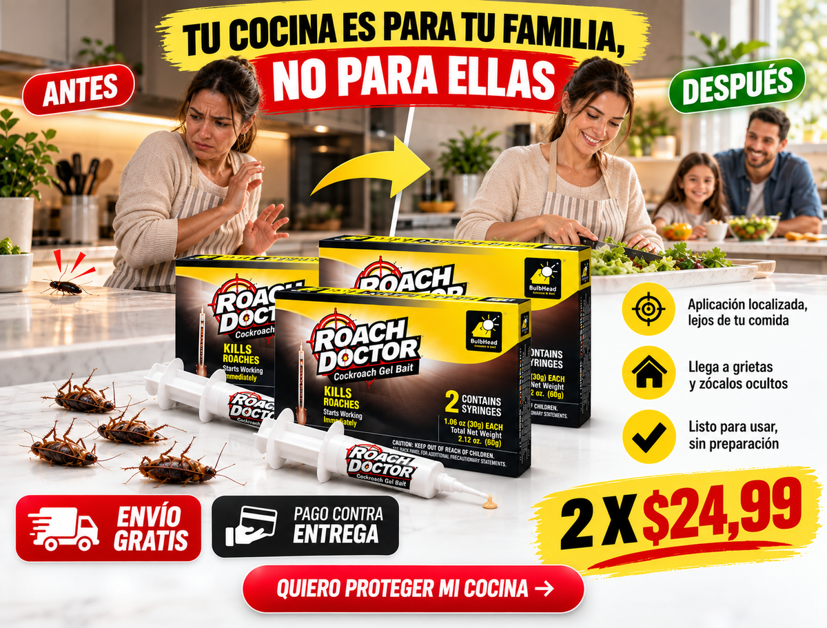 Inyeccion Exterminadora De Cucarachas 2