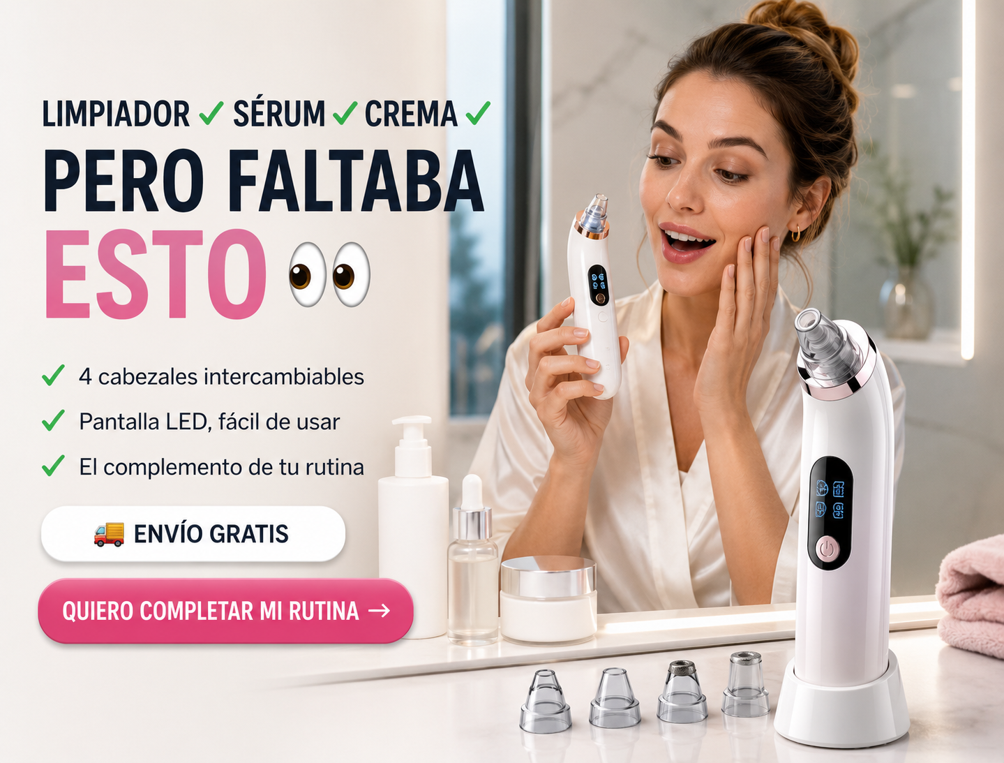 Removedor de puntos negros y limpiador facial 2
