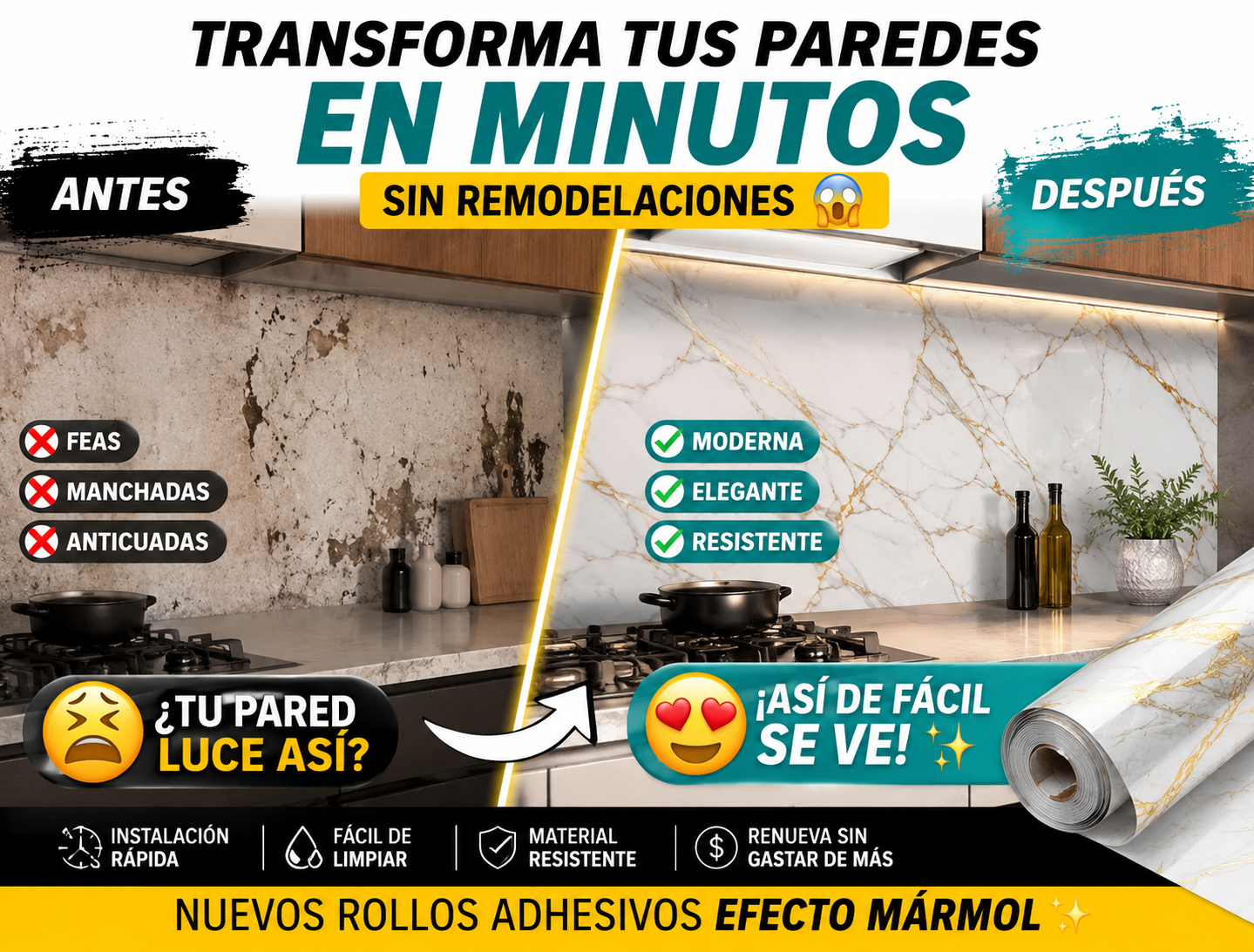 Rollo marmoleados decorativos3