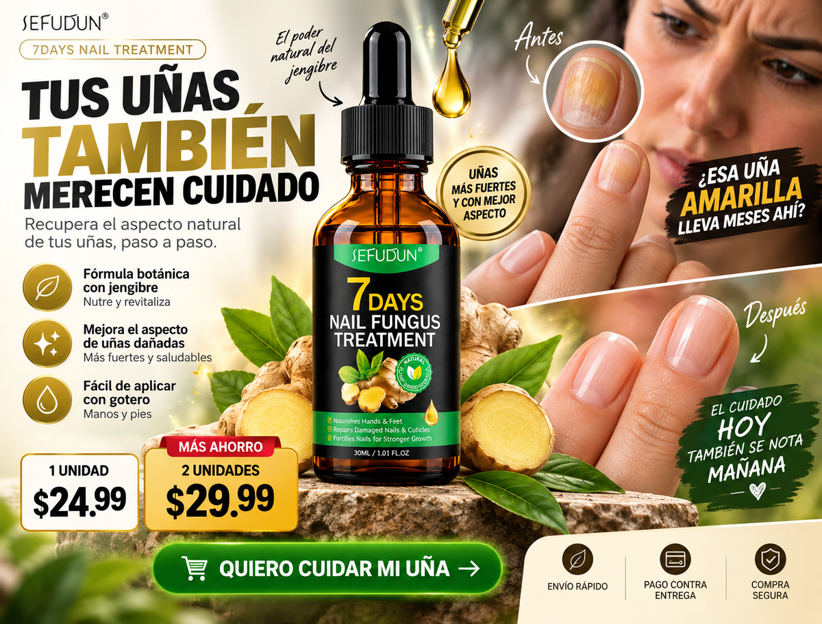 Suero Anti Hongos 7days Negro