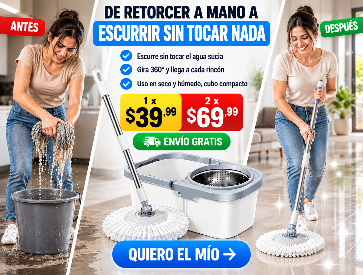 Trapeador giratorio 360