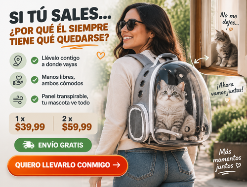 Mochila para mascotas 2