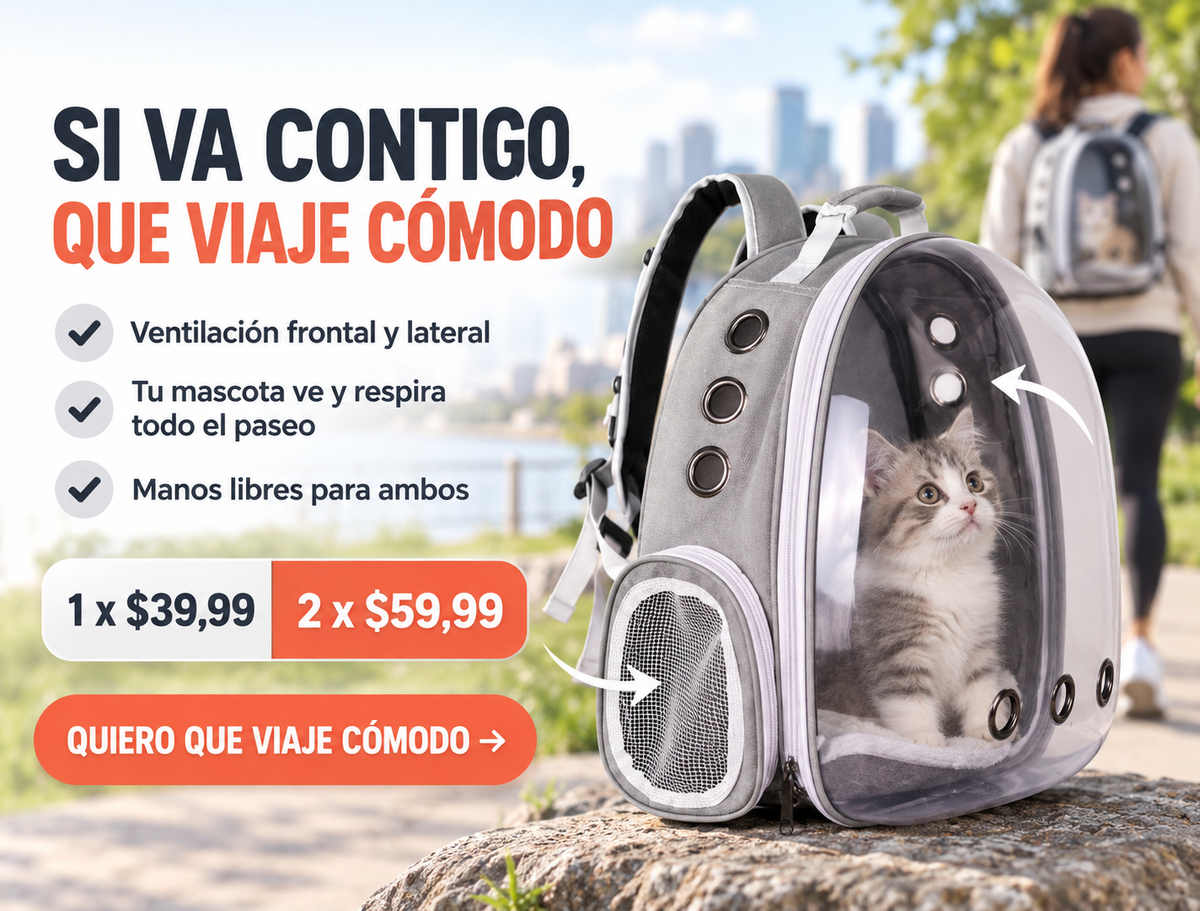 Mochila para mascotas 3