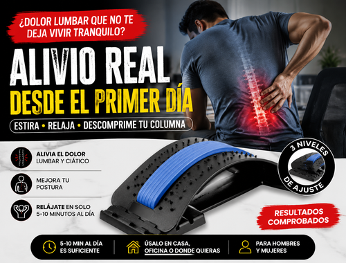 Corrector de postura lumbar