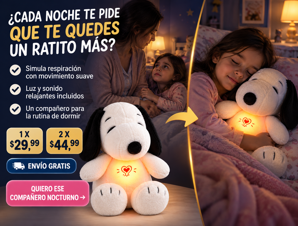 Snoopy Que Respira Luz Y Sonido 2