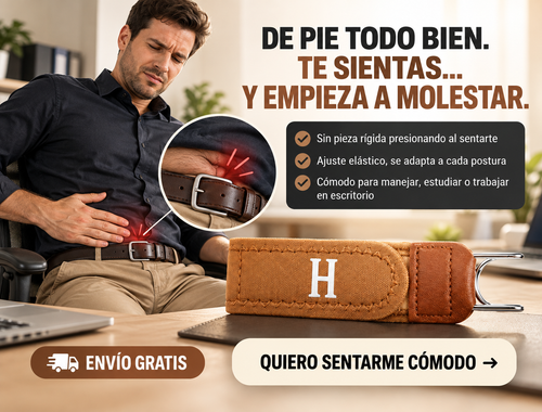 Cinturon Elastico Invisible Sin Hebilla 2