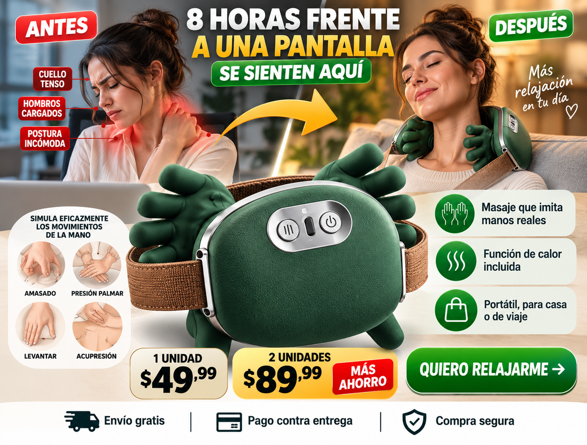 Masajeador Cervical Inteligente 2
