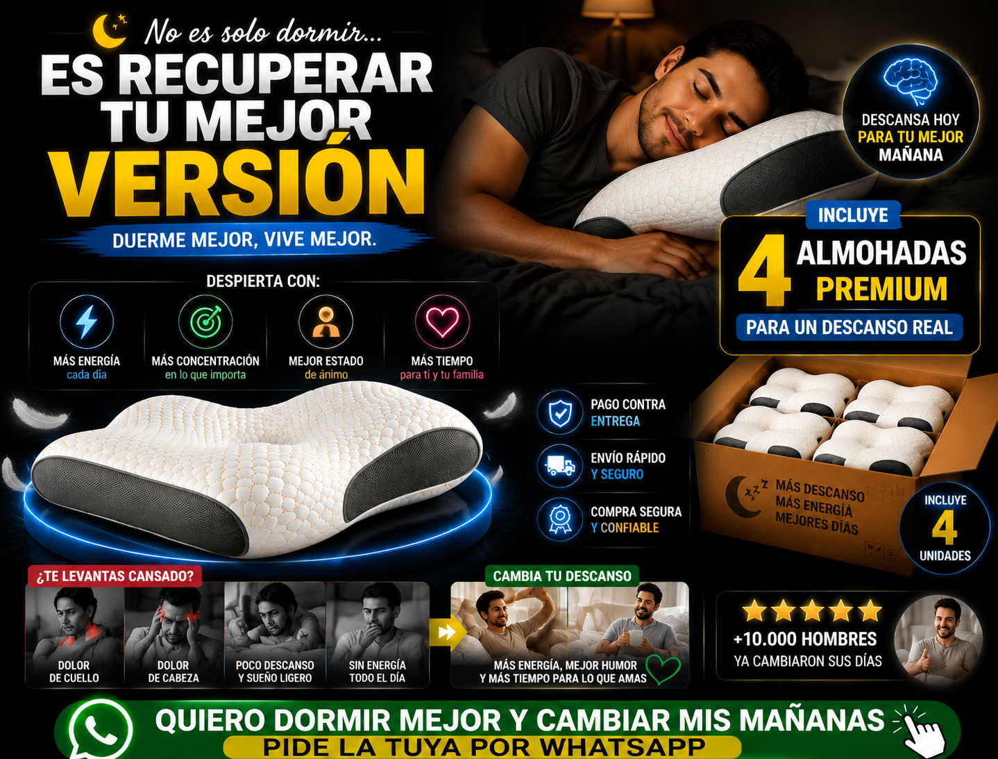 Almohada ergonomica premium3
