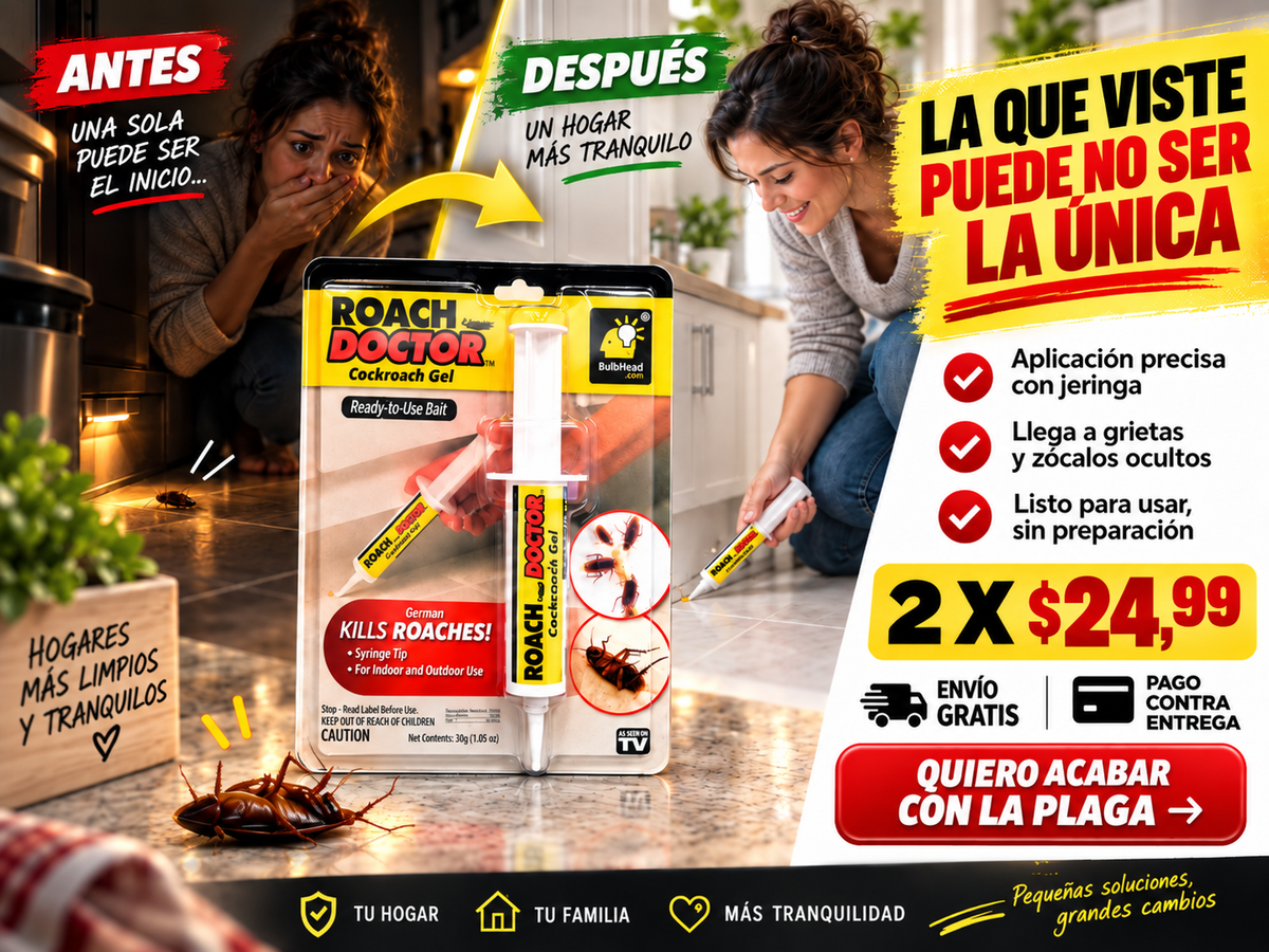 Inyeccion Exterminadora De Cucarachas