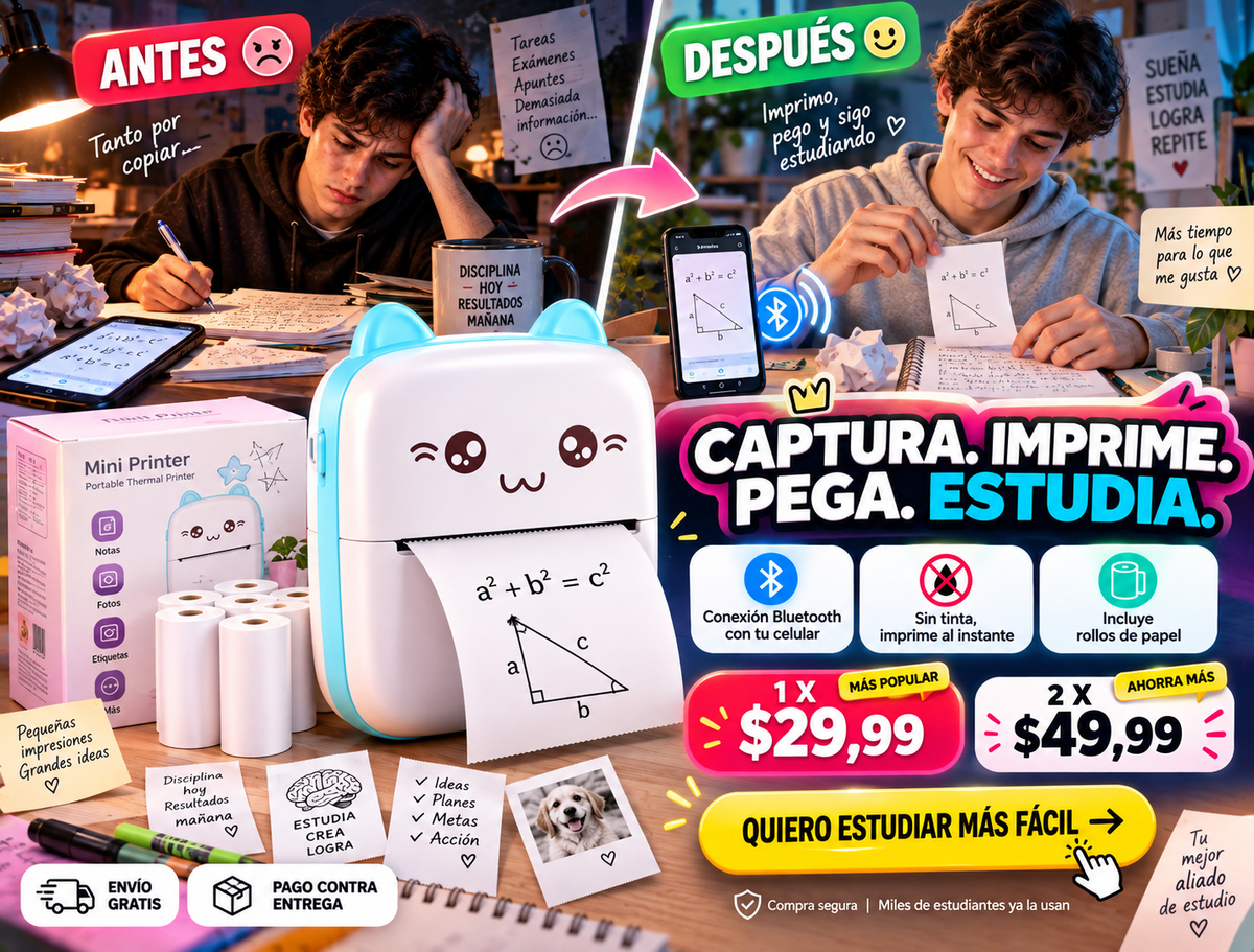 Mini Impresora Termica Bluetooth