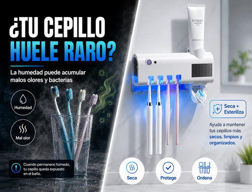Porta cepillo viral