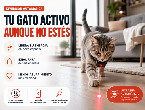 Collar Laser Para Gatos