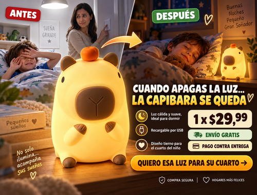Lampara De Capibara