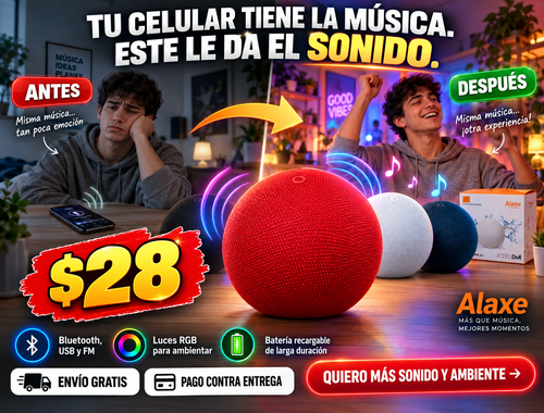 Parlante Alaxe Pro Max Alexa