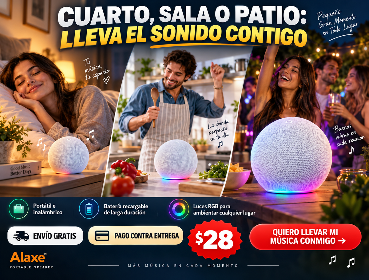 Parlante Alaxe Pro Max Alexa 2