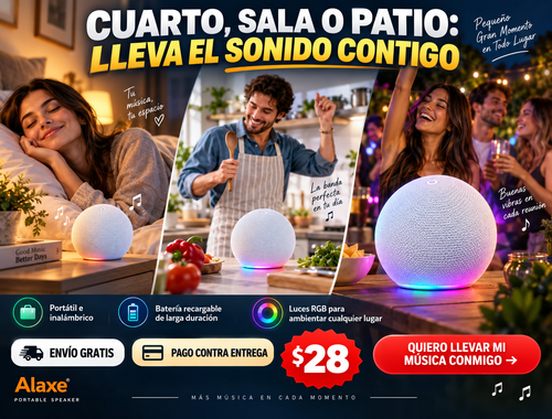 Parlante Alaxe Pro Max Alexa 2