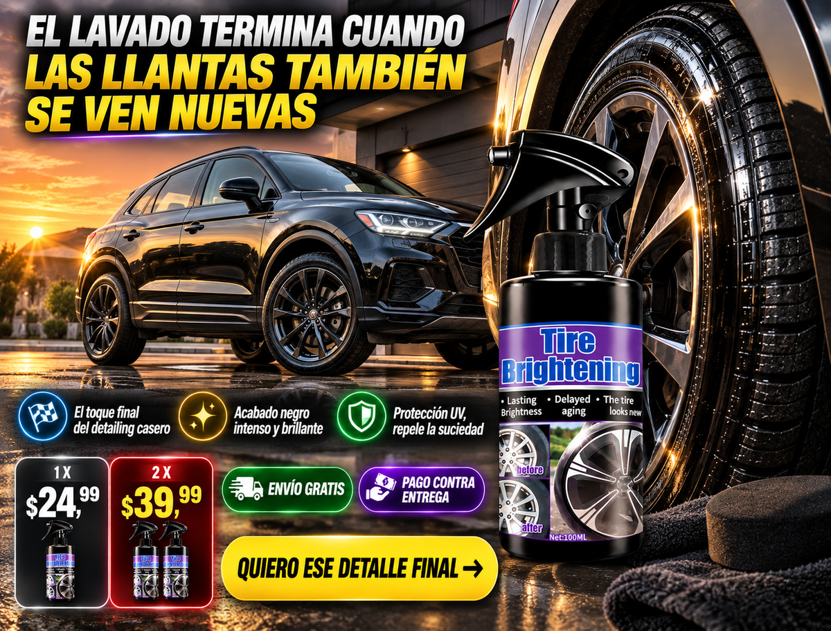 Abrillantador De Neumaticos Brillo Carro 2