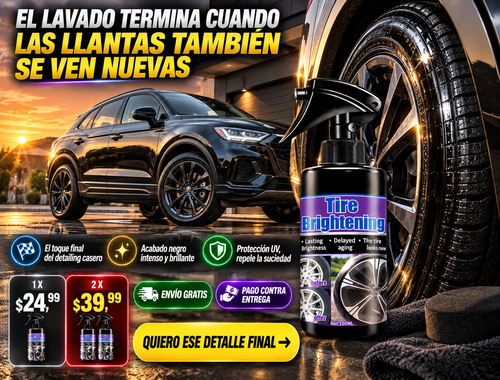 Abrillantador De Neumaticos Brillo Carro 2