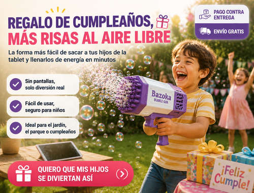 Pistola De Burbujas 3