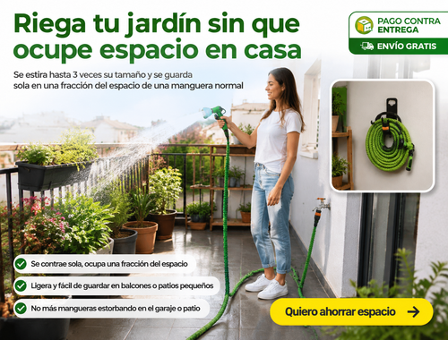 Manguera De Jardin Expandible