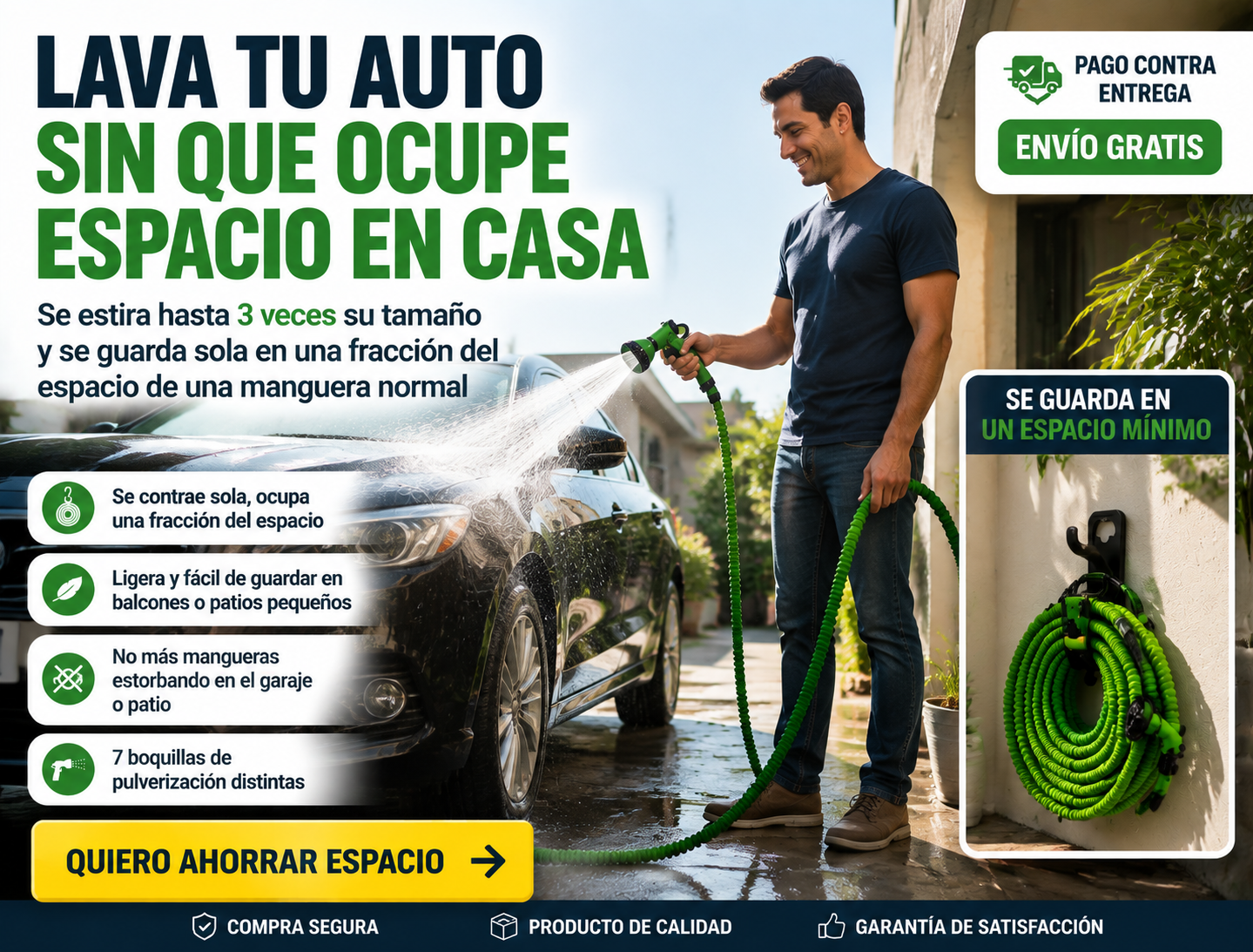 Manguera De Jardin Expandible 2