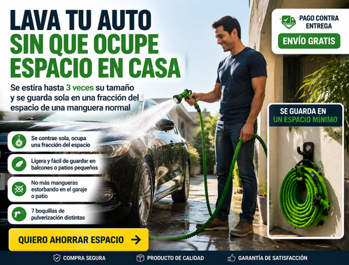 Manguera De Jardin Expandible 2