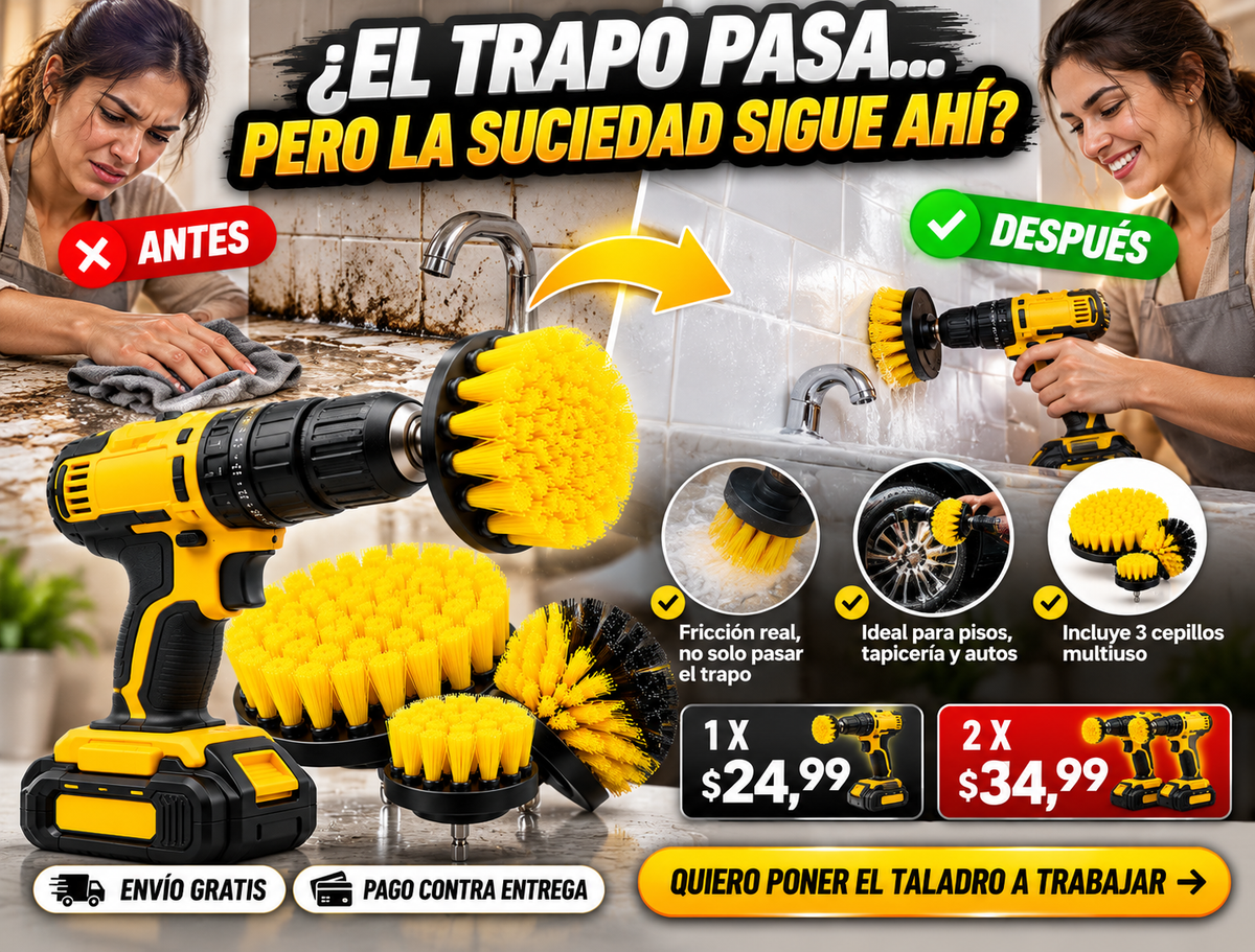 Juego De Cepillos De Limpieza De Taladro 2