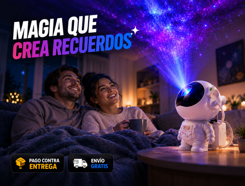 Proyector Astronauta Bluetooth Parlante 3