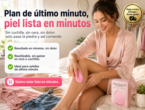 Depiladora de cristal
