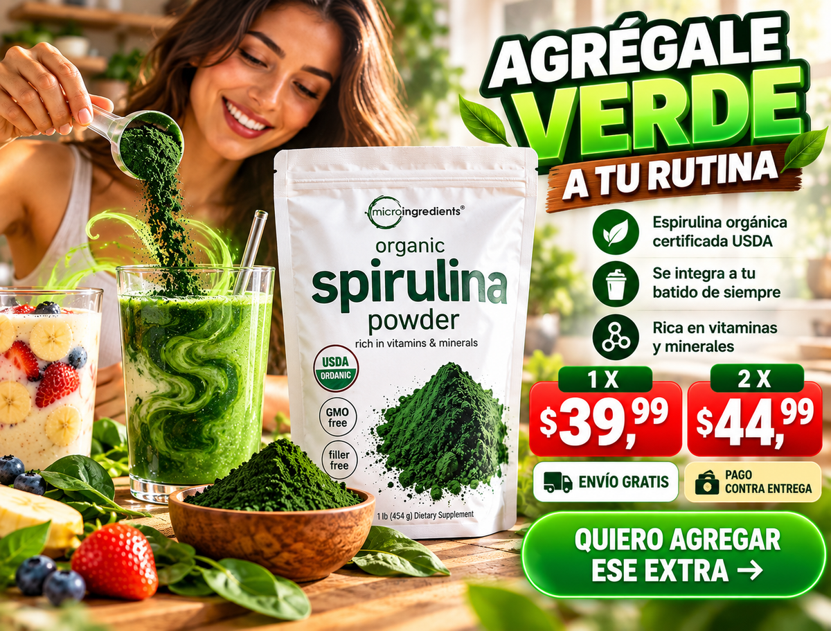 Organic Spirulina Powder