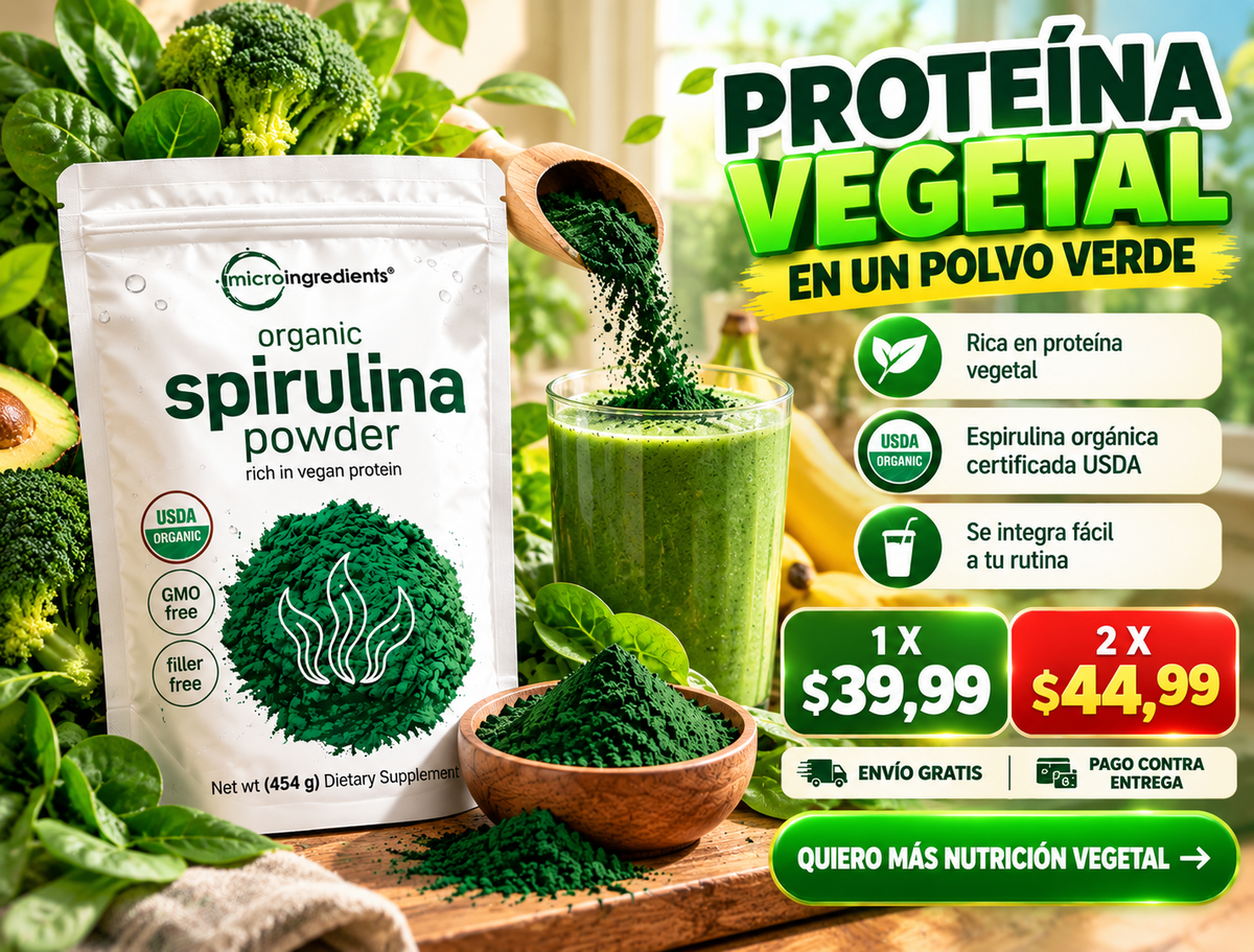 Organic Spirulina Powder 2