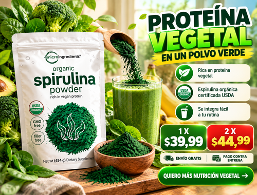 Organic Spirulina Powder 2