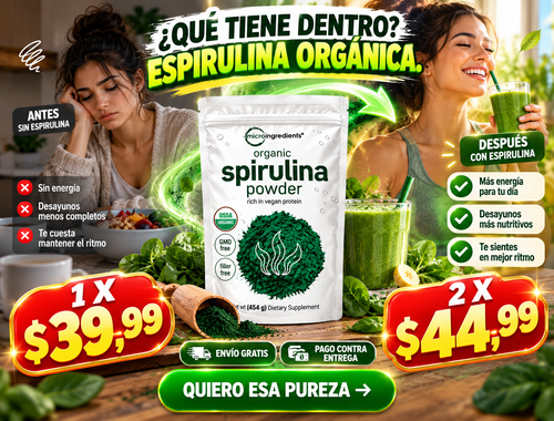 Organic Spirulina Powder 3