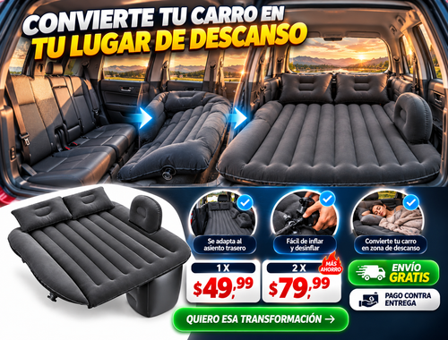 Colchon Inflable De Carro 2