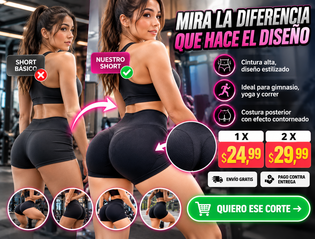 Short Levanta Cola Pushup
