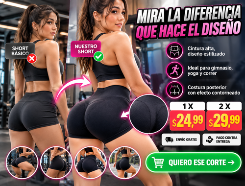 Short Levanta Cola Pushup