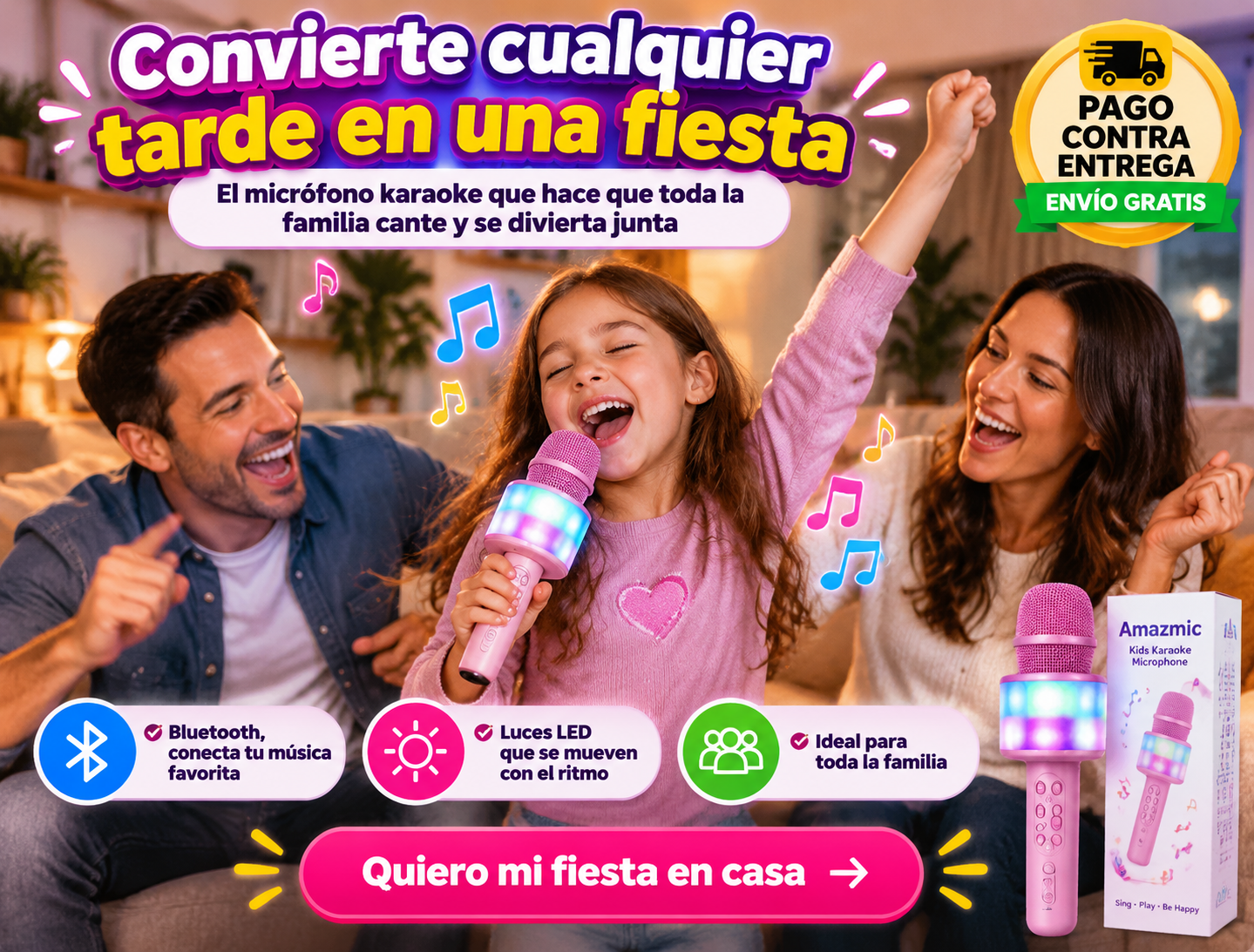 Microfono Para Karaoke