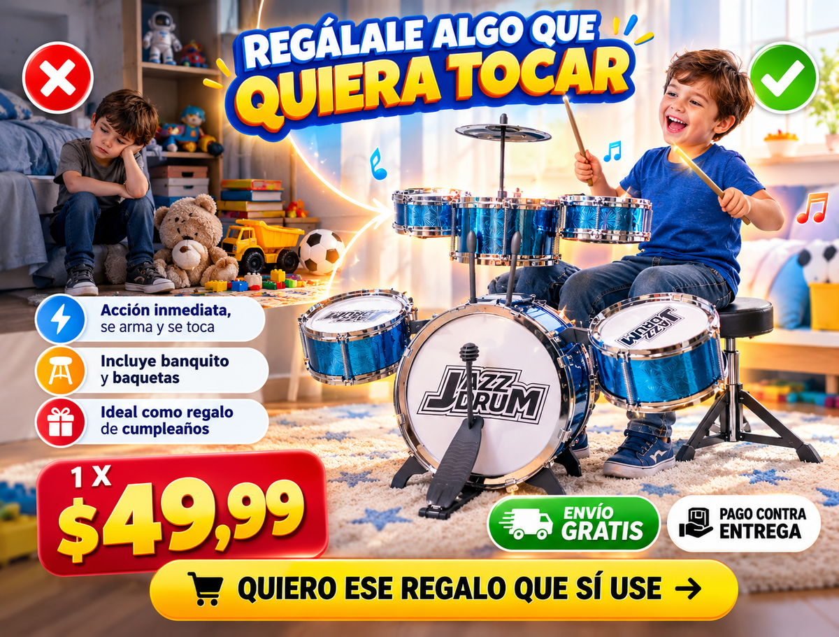 Bateria Jazz Drum