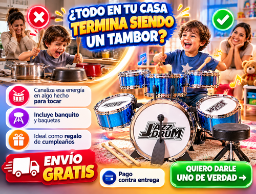Bateria Jazz Drum 2