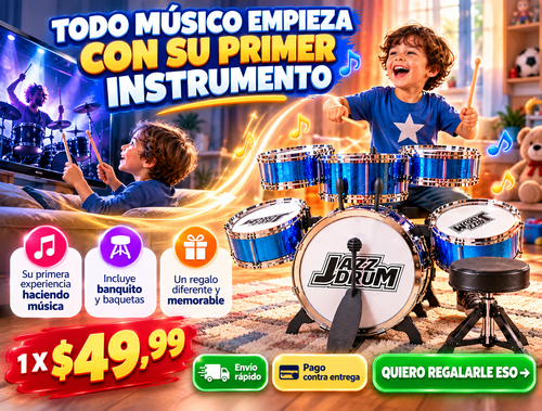 Bateria Jazz Drum 3