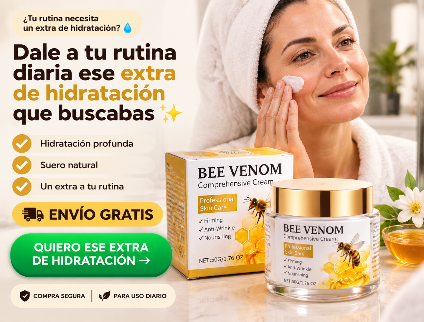Bee Venom Crema Tratamiento