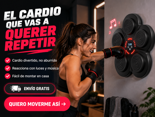 Máquina de boxeo musical 2026 con guantes de boxeo 2