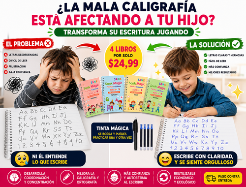 Cuaderno Mágico de Caligrafía2