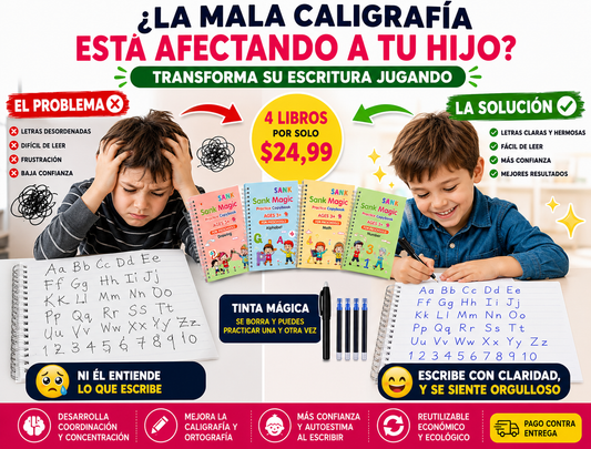 Cuaderno Mágico de Caligrafía2