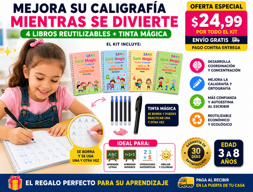 Cuaderno Mágico de Caligrafía1