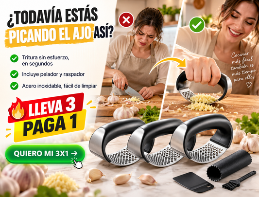 Prensa de Ajo Basculante 3