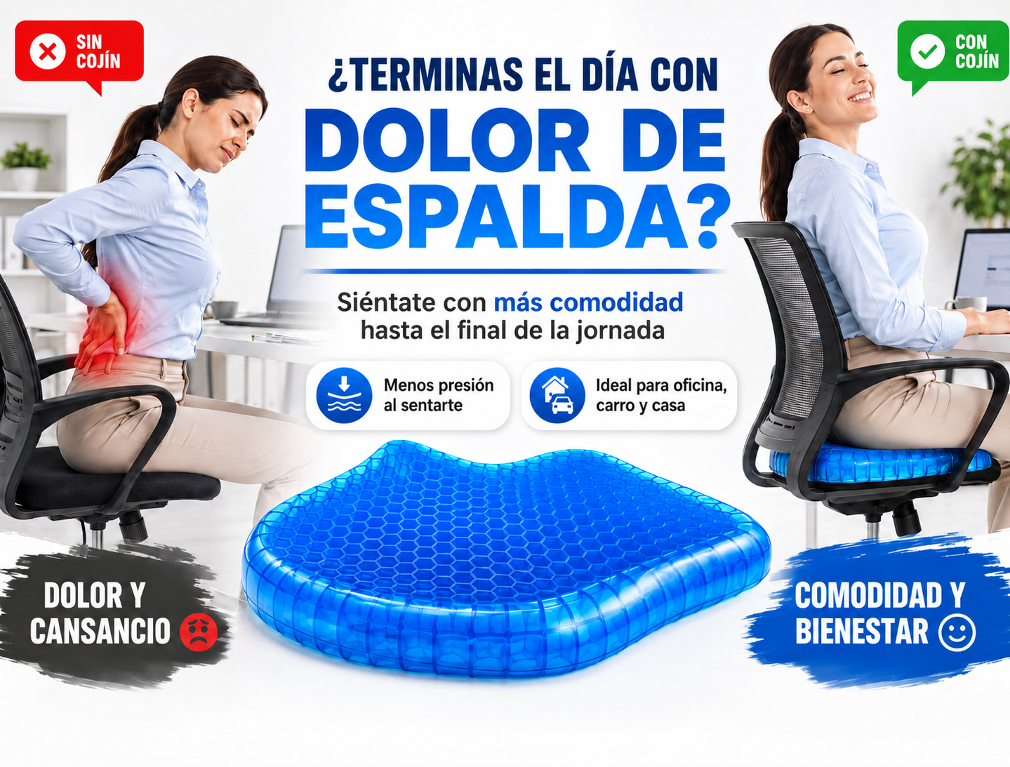 cojín ortopédico